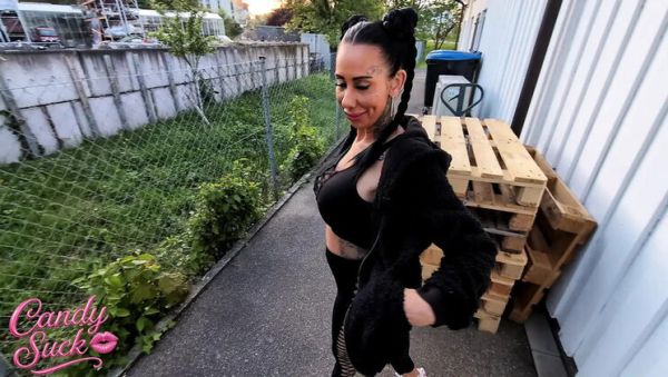 Boss Fucks Slut CandySuck Without Warning in Public - xxxfiles.com - Germany on poweredporn.com