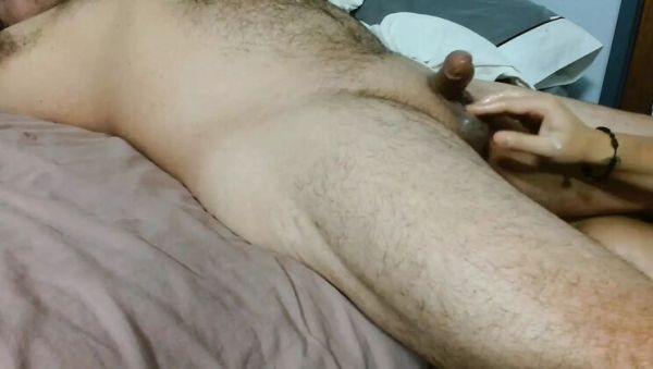 Horny Wife Wakes Up Hubby with a Morning Handjob - veryfreeporn.com on poweredporn.com