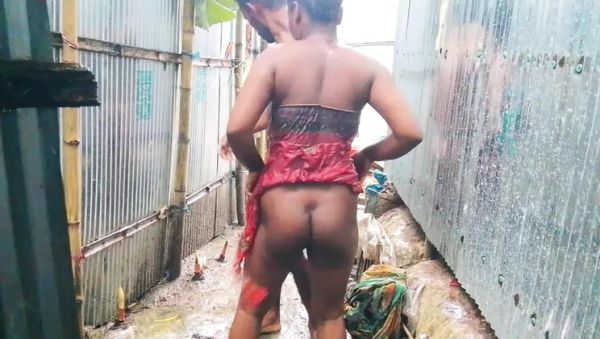 Rainy Day Schoolgirl Brings Soaked Indian Bhabhi Home for Wild Group Fuck - veryfreeporn.com - India on poweredporn.com