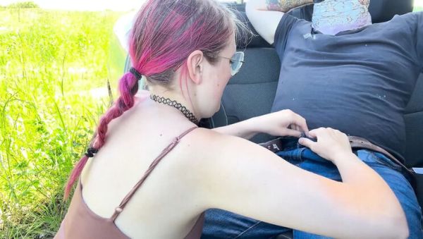 LeaLove Risky Outdoor Fuck at the Forest Edge – Deepthroat in Car & Hard Public Sex - veryfreeporn.com - Germany on poweredporn.com