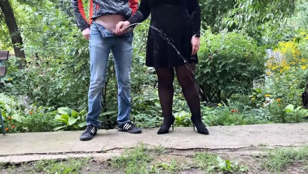 My chubby mature mother-in-law takes charge outdoors - veryfreeporn.com - Ukraine on poweredporn.com