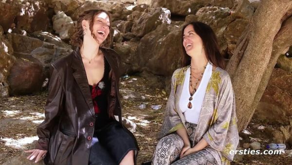 Blind Date Lesbians Calita & Sofi Finger Each Other Wet & Hairy - veryfreeporn.com - Britain - Germany on poweredporn.com