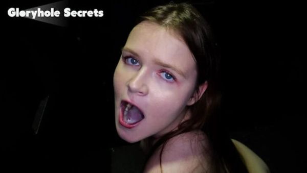 Ava Marina's Gloryhole First Time - Sucking 9 Huge Stranger Cocks Till They Swallow Every Drop - porntry.com - Britain on poweredporn.com
