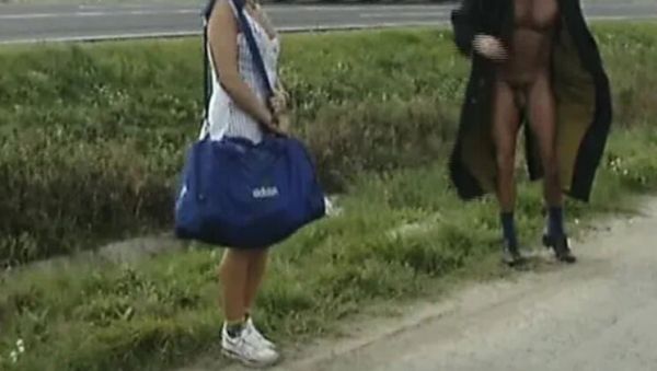 Slender blonde babe takes huge dick in hardcore DP threesome - veryfreeporn.com - Germany on poweredporn.com