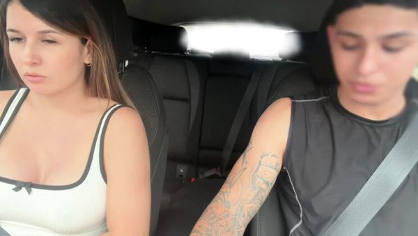 Stepdad's Ride Share Driver Sees My Stepdaughter With No Bra and Slides His Cock Into Her Tight Pussy - veryfreeporn.com - Spain - Colombia on poweredporn.com