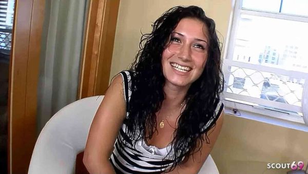 Sweet Teen With Curly Black Hair Gets Picked Up at Beach First Time No Condom Casting Fuck - veryfreeporn.com - Britain - Germany on poweredporn.com