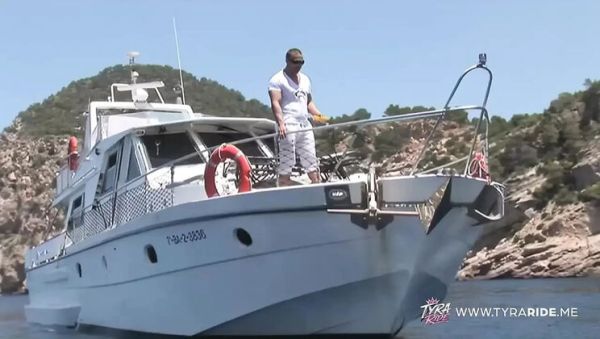 Brunette Milka Manson Gets Wild Sex on Beach, Boat, and Couch - veryfreeporn.com - France on poweredporn.com