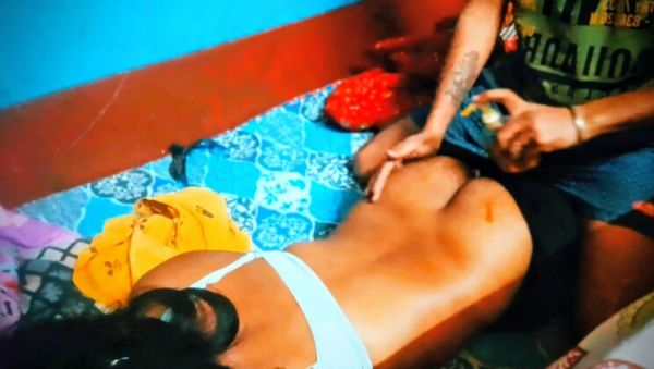 Simran Kaur Gets a Slippery Oil Massage and Lets Jose Rodriguez Fuck Her Desi Pussy - porntry.com - India on poweredporn.com