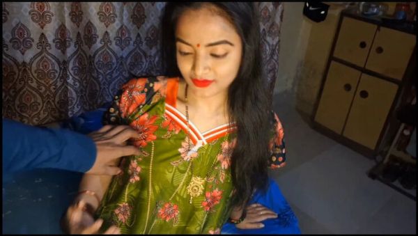Real Homemade Bhabhi in Night Dress, Hot Devar Fucks Tight Indian Desi Village Girl Pussy - veryfreeporn.com - India on poweredporn.com