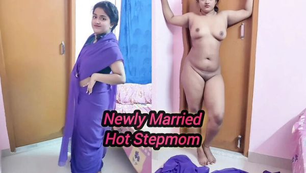 Chubby Indian Stepmom Slut Seduces Step Son To Lick Wet Pussy - veryfreeporn.com - India on poweredporn.com
