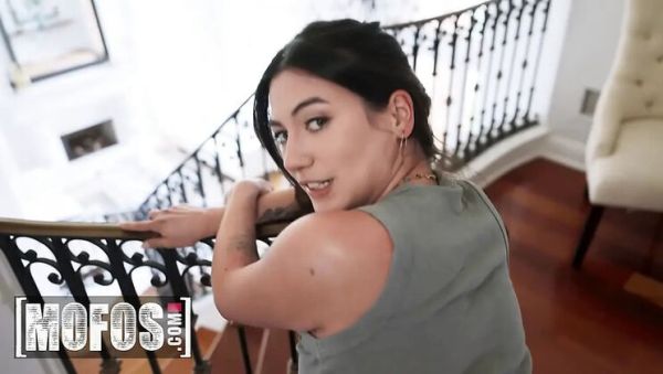 MOFOS - Megan Mistakes Teases Charles Dera With Her Feet Until His Big Cock Throbs - porntry.com - Britain on poweredporn.com