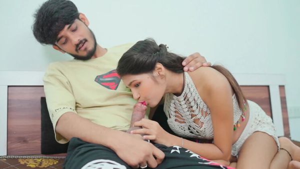 Hot Indian Teen Fucks Her School Boyfriend with Clear Hindi Audio - veryfreeporn.com - India on poweredporn.com