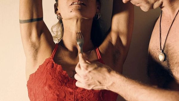 Tied MILF Gets Pussy Eaten Doggystyle - porntry.com - Spain on poweredporn.com