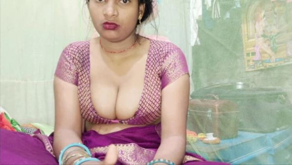 Pyari Bhabhi Gives Big Tits Handjob With Hindi Audio - Desi Bhabhi Hardcore Creampie Cumshot - porntry.com - India - Mongolia on poweredporn.com