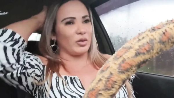 Huge Tits Latina MILF Takes A Creampie After A Car Ride - porntry.com - Brazil - Portugal on poweredporn.com