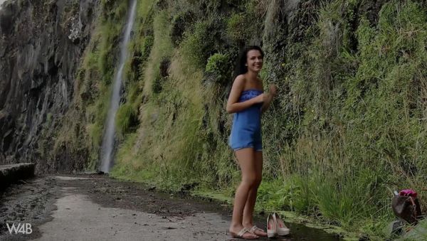 Sapphira's Outdoor Peeing Adventure Continues - porntry.com on poweredporn.com
