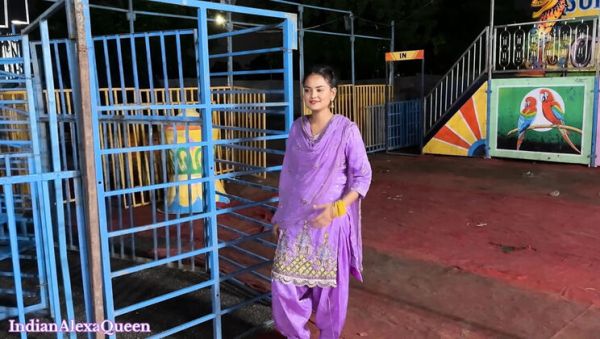 Indian Alexa Queen enjoys rough anal with a tight young desi slut after romantic talk outdoors - veryfreeporn.com - India on poweredporn.com