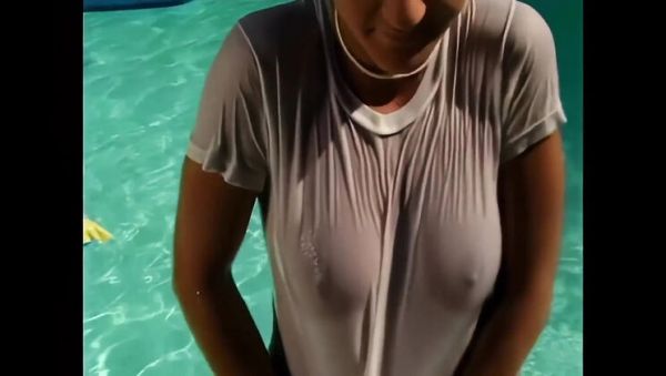 Young Goddess Lee Ann Gets Her Tight Pussy Fucked Hard by the Pool - veryfreeporn.com - Britain on poweredporn.com