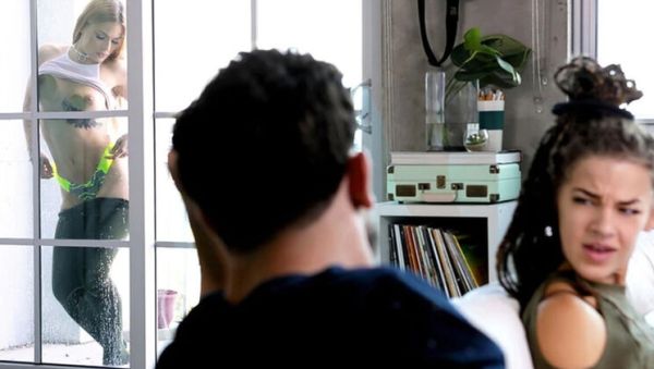 Rude Stepbrother Gets A Blonde Teen's Help With Homework - porntry.com - Britain on poweredporn.com