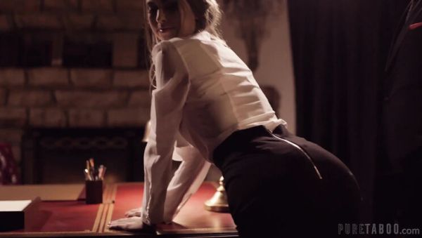 Jill Kassidy's Submissive Secretary Gets Spanked by Her Boss - porntry.com - Britain on poweredporn.com