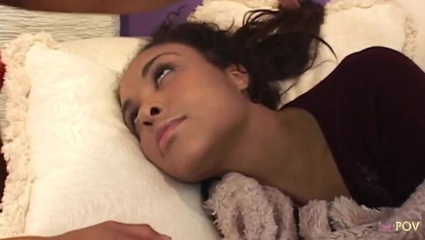 Sweet Brown Girl Needs Lesbian Love – Jaslin Diaz POV - porntry.com - Britain on poweredporn.com