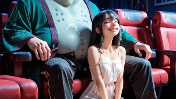 She Wanted to Watch a Movie But Ended Up on His Lap Getting Her Ass Pounded Full of Cum (AI Generated) - porntry.com on poweredporn.com