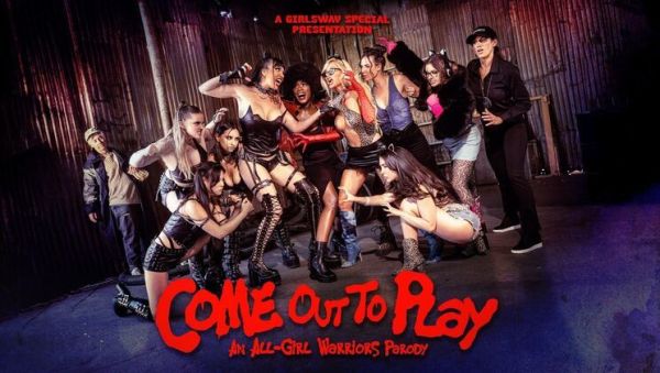 Come Out To Play: An All-girl Warriors Parody - Little Puck, Codi Vore And Leana Lovings - desi-porntube.com - India on poweredporn.com