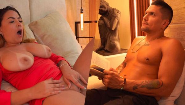 Busty blonde masturbates and her brother-in-law gives her what her husband doesn't know - xxxfiles.com - Spain - Colombia on poweredporn.com