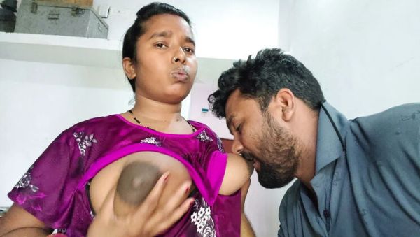 Indian Bhabhi Big Boobs Sucking First Time Hindi Video - veryfreeporn.com - India on poweredporn.com