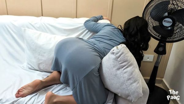 Stepmom's huge ass stuck in furniture gets doggy style fucked - porntry.com - Spain - Colombia on poweredporn.com