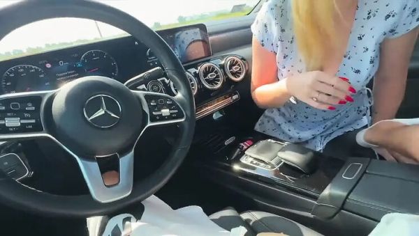 Kisankanna Blonde Amateur POV Blowjob in Car – Russian Homemade Sex - porntry.com - Russia on poweredporn.com