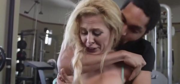 Cherie DeVille Gym Bondage Caning - inxxx.com on poweredporn.com