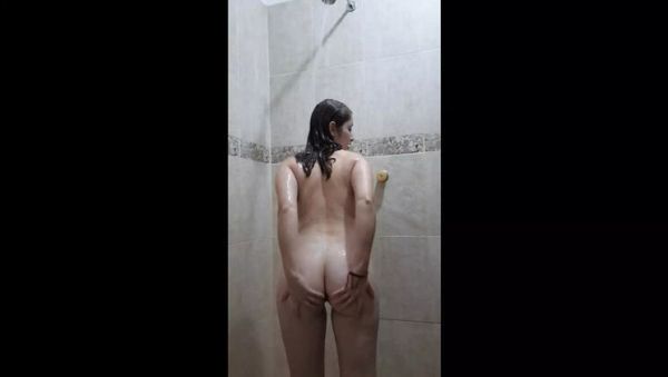 Blonde Teen Eliza White Teases Her Big Ass in Shower - Homemade HD Video - xxxfiles.com - Mexico on poweredporn.com