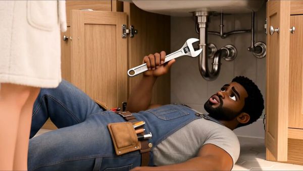 BBC Plumber Fucks Hot Client Full Video - porntry.com - Canada on poweredporn.com