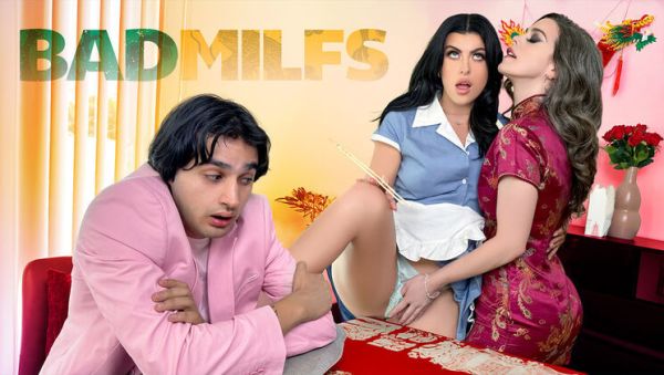 Elias Cash, Nicole Emma Vaunt And Gal Ritchie In Filthy Threesome With Our Favorite Waitress - videomanysex.com on poweredporn.com
